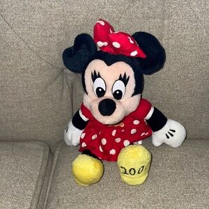 Disney World Minnie 45th Anniversary plush 2000 vintage